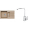 Set Alveus (dřez Niagara 70 Beige 55 + baterie Reno Chrom) SETA555