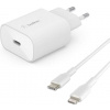 Belkin 25W USB-C PPS nabíječka + 1m USB-C na lighting kabel WCA004vf1MWH-B5