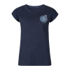 Alpine Pro OMBA dámske modré tričko - L-L Nadměrná velikost pro plnoštíhlé