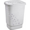 Kôš na prádlo - Rotho Flowers 55L Práčovňa kôš (Kôš na prádlo - Rotho Flowers 55L Práčovňa kôš)