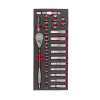 MILWAUKEE 4932479826 PENOVÁ VLOŽKA PRE NÁSTRČNÉ KĽÚČE A RAČŇU 1/2”