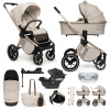 MUUVO SET Kočík 4v1 Quick Boho + CYBEX Aton B2 i-Size + základňa Variant: MUUVO Kočík kombinovaný Quick Boho Brown set 2v1