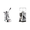 La Pavoni Professional Lusso + Eureka Mignon Specialita, CR chrome