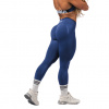 Nebbia Tvarujíci bezešvé maximum push-up legíny FLOW SEAMLESS 497 modré - L