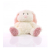 Mbw Plyšový zajačik - 20 cm M160699 White 20 cm