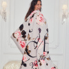 Victoria's Secret hřejivá deka Love Floral Sherpa Blanket