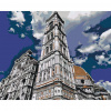 Vymalujsisam.sk Maľovanie podľa čísiel - Santa Maria del Fiore 4 Veľkosť: 30x40cm, Rám: Bez rámu, iba zrolované plátno