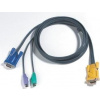 ATEN KVM Kábel (HD15-SVGA, PS/2, PS/2) - 3m 2L-5203P