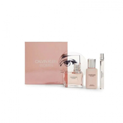 Calvin Klein Calvin Klein Women SET: Parfémovaná voda 100 ml + Telové mlieko 100 ml + Parfémovaná voda 10ml pre ženy