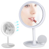 Paradox Kozmetické zrkadlo s ventilátorom ICE / Biela