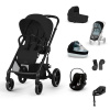 Cybex Kombinovaný kočíky Balios S Lux Set XL Varianta: Moon Black