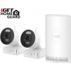 iGET HOMEGUARD HGNVK88002P - Kamerový systém s FullHD bateriovými kamerami, set 2 kamery + NVR rekordér