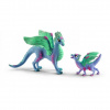 Schleich 70592 Kvetinový drak s mláďaťom (Sch70592)