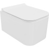 Mexen ELIS Rimless misa závesná so sedátkom voľne-padajúcim, 52 x 34,5 cm, biela, 30910700