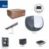 NICE SpinbusKit 21 NÁHRADA SpinKit23 - sada pre sekcionálnu bránu do 10,5m2, 1x SN6021 (24V, 250W, 650N), 1x SNA2R10 s príjmačom, 1x ON2E, 1x SNA30, 1x OXIBD
