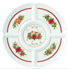 Porcelánový vianočný delený tanier EASY LIFE NOSTALGIC CHRISTMAS