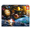 Puzzle Asteroid Mission Educa 1000 dielov a Fix lepidlo