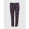 GAP 877293-02 Dětské květované kalhoty Černá - XL