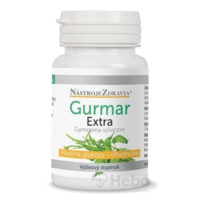 NástrojeZdravia GURMAR EXTRA GYMNEMA SYLVESTRE cps 1x60 ks