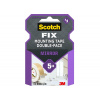 3M™ Scotch® obojstranná penová montážna páska do vlhkých priestorov, 19 mm x 1,5 m