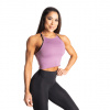 Better Bodies PERFORMANCE CROP HALTER STRONG PURPLE – funkční tílko Better Bodies fialové Velikost: M