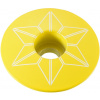 Supacaz Star Capz - Powder Coated - TDF Yellow (powder coated) uni