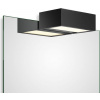 Svetlo nad zrkadlo Box Clip On LED 15 cm čierne matné