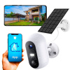 Extralink Smart Life SolarEye | Vonkajšia kamera so solárnym panelom | bezdrôtová, Full HD 1080p, Wi-Fi, batéria 5200mAh, IP54 (EX.32985)