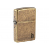 Zippo 29006 Armor® Antique Brass Flame Design