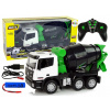 DIAĽKOVO OVLÁDANÝ DOMIEŠAVAČ BETÓNU RC NÁKLADNÉ VOZIDLO TIR 1557 HUINA