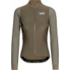 Dámsky zimný cyklistický dres Pas Normal Studios Women's Mechanism Thermal Long Sleeve Jersey - Earth / Dark Stone XS