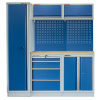 Zostava kvalitného PROFI BLUE dielenského nábytku, 5 ks - MTGS1300BAL03