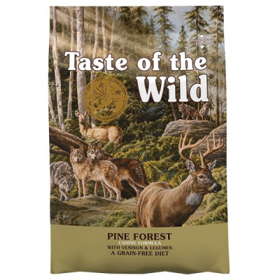 Taste of the Wild Dog Pine Forest jeleň 12,2 kg