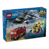 Lego City 60462 Remix: Helikoptéra, hasičské auto a ponorka