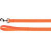 Vodítko na plameniak Ziggi reflexné oranžové - neónové reflexné vodítko na psa, oranžové, 100cm - 25mm
