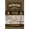 Mapa Kežmarok a okolie kedysi a dnes 1:85000