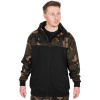 Fox Mikina LW Black Camo Split Zip Hoody veľkosť XXL