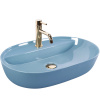 Umývadlo na dosku REA Aura 61 L.Blue Shiny