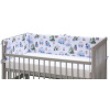 Scarlett Mantinel do postieľky 4dielny - Fany - 180 x 30 cm Modrá