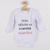 New Baby Body s potlačou a zavolaj MAMIČKU!
