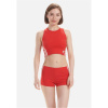 ADIDAS ORIGINALS Adidas Originals Comfort Flex Cotton Crop Top Red 12 (M)