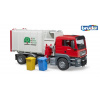 Bruder Smetiarske auto MAN TGS Bruder