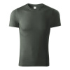 Malfini Paint M MLI-P7367 T-shirt dark khaki (129492) Black L