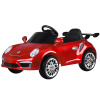 mamido Elektrické autíčko Porsche RUF CTR3 lakované červené