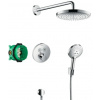 Hansgrohe Sprchový systém Raindance Select včetně podomítkového tělesa chrom 27297000