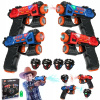 LASEROVÁ PIŠTOĽ PAINTBALL LASER TAG 4 MODE SADA 4 FUNGUJE A 4 TERČE
