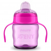 Avent Hrnček Pre Prvé Dúšky Klasik 200ml S Držadlami ružová