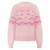 Dámsky sveter Kari Traa RACHEL SWEATER - svetlo ružová XS