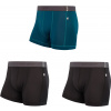Pánské funkční boxerky SENSOR Coolmax tech černá/černá/modrá Velikost: M, Barva: Modrá