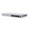Cisco switch CBS110-24PP (24xGbE, 2xGbE/SFP combo, 12xPoE+, 100W, fanless) CBS110-24PP-EU